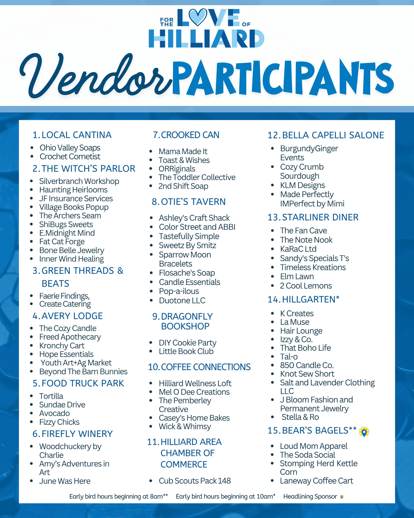 Shop Local Vendors For the Love of Hilliard