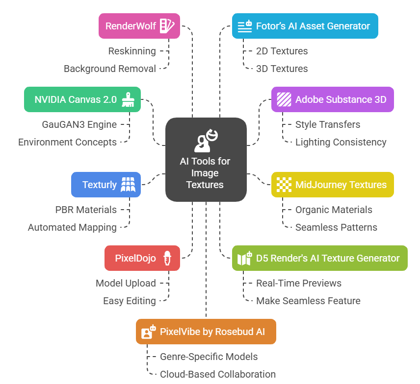 AI Tools for Image Textures Enhancing Creativity