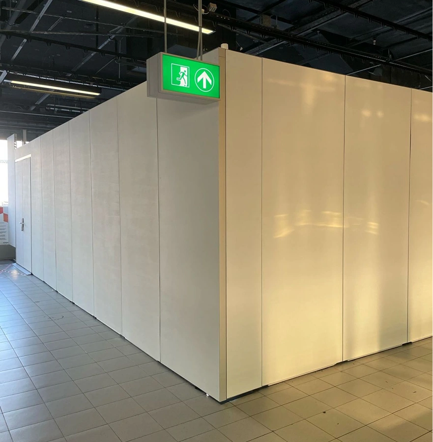 Duurzaam paneel met logo van SAM Panels erop