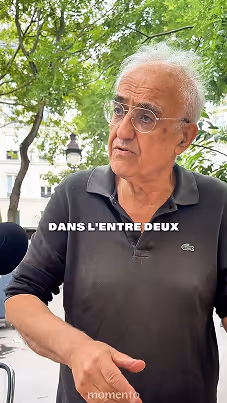 Extrait de micro-trottoir du compte Instagram de Momento