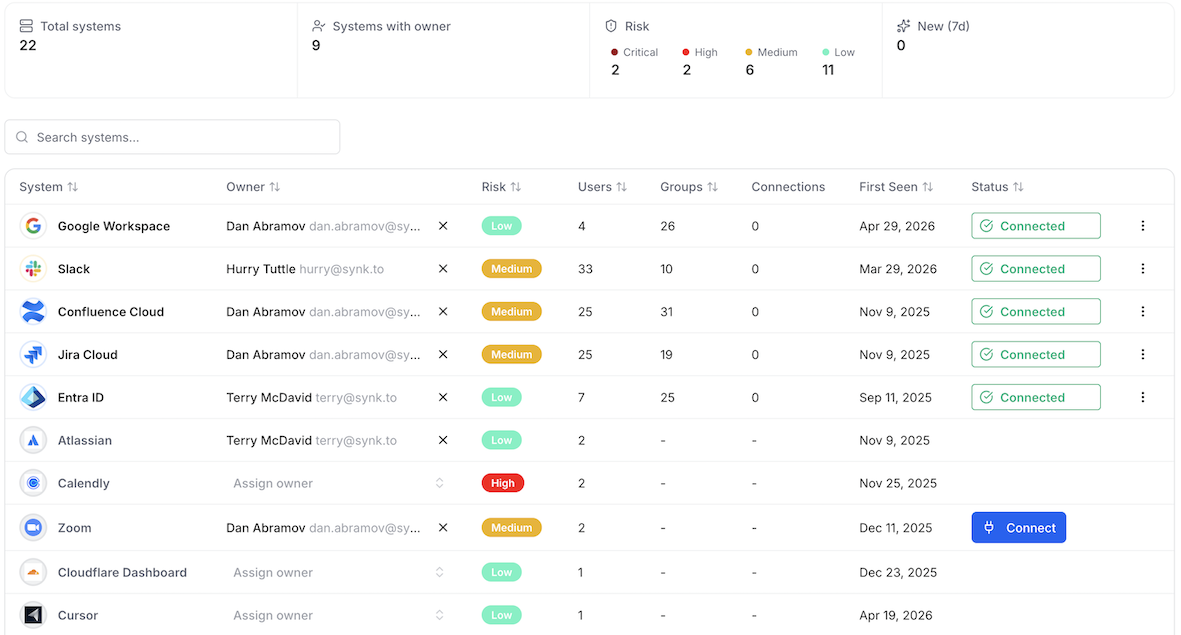 Connect SaaS tools