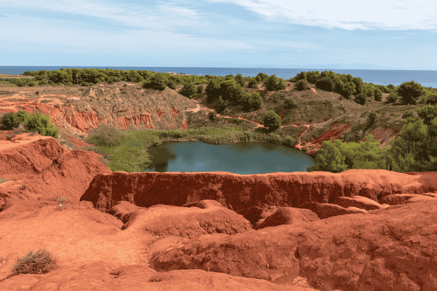 Dynamic mining sector in Guyana rich in gold, bauxite, and other minerals with modern exploration and production.