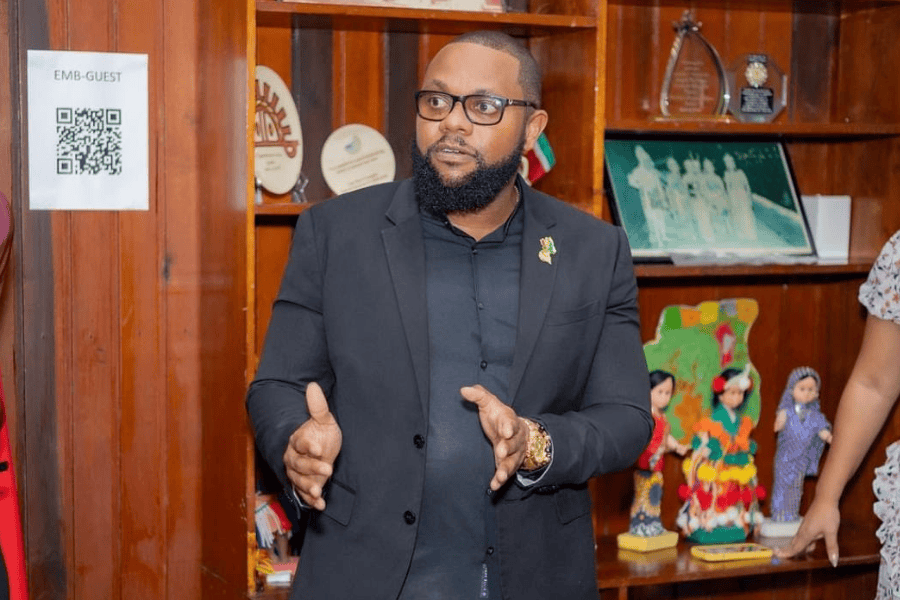 Promotional image for the Guyana–Suriname Chamber Mixer networking event.