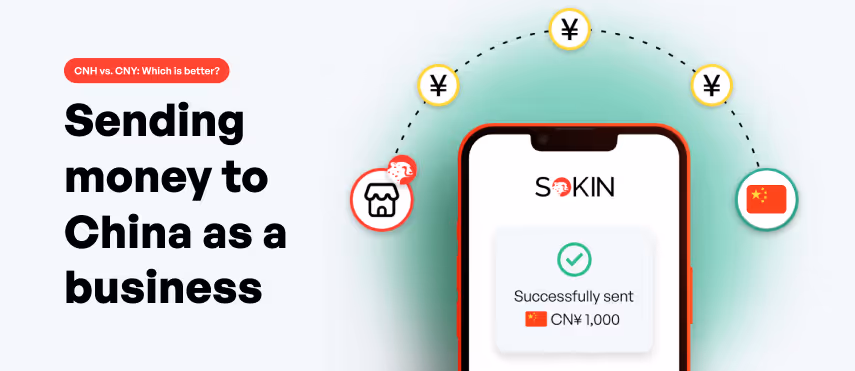 Sending money to China