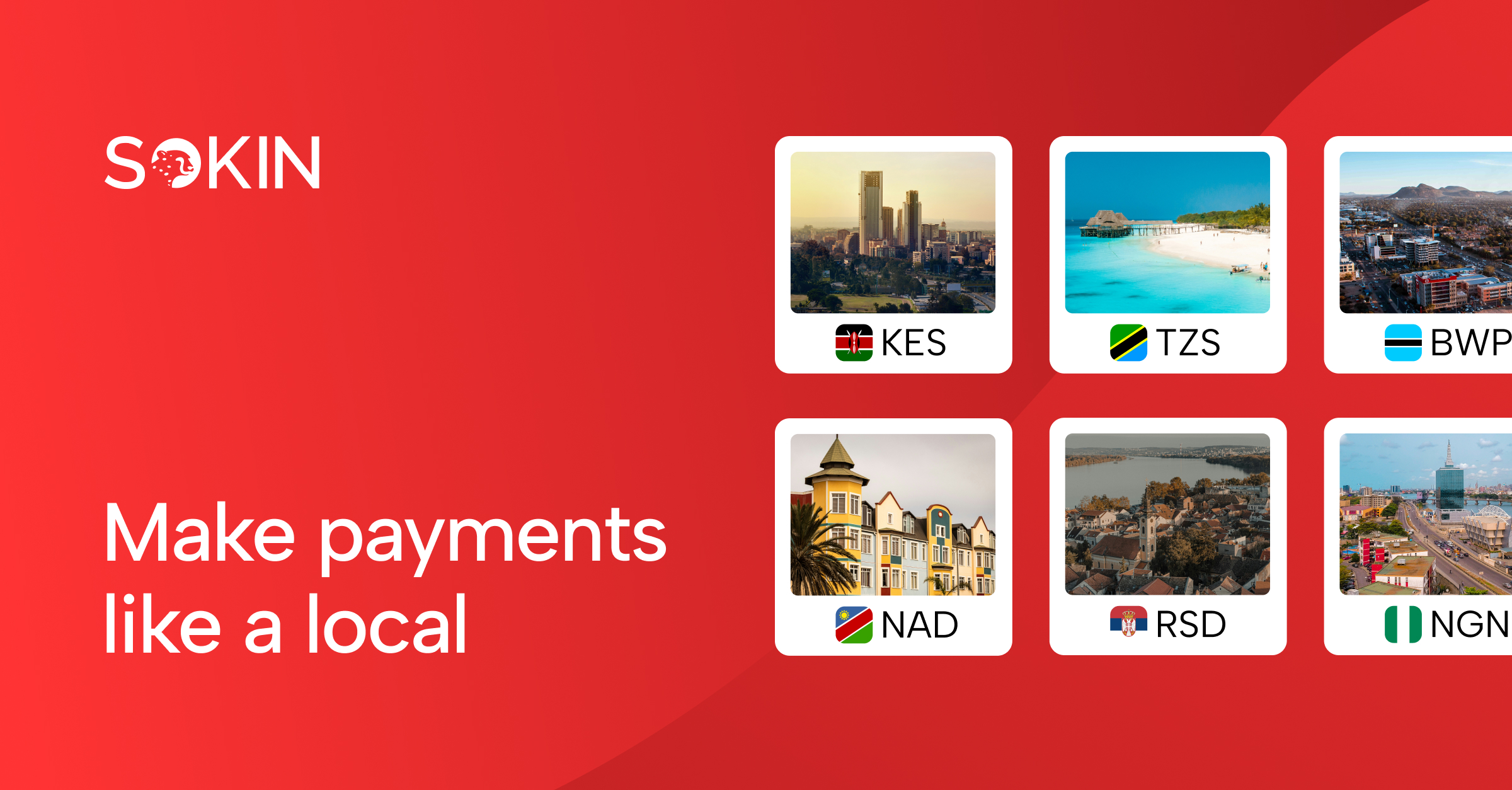 Expanded payout currency support for our global users