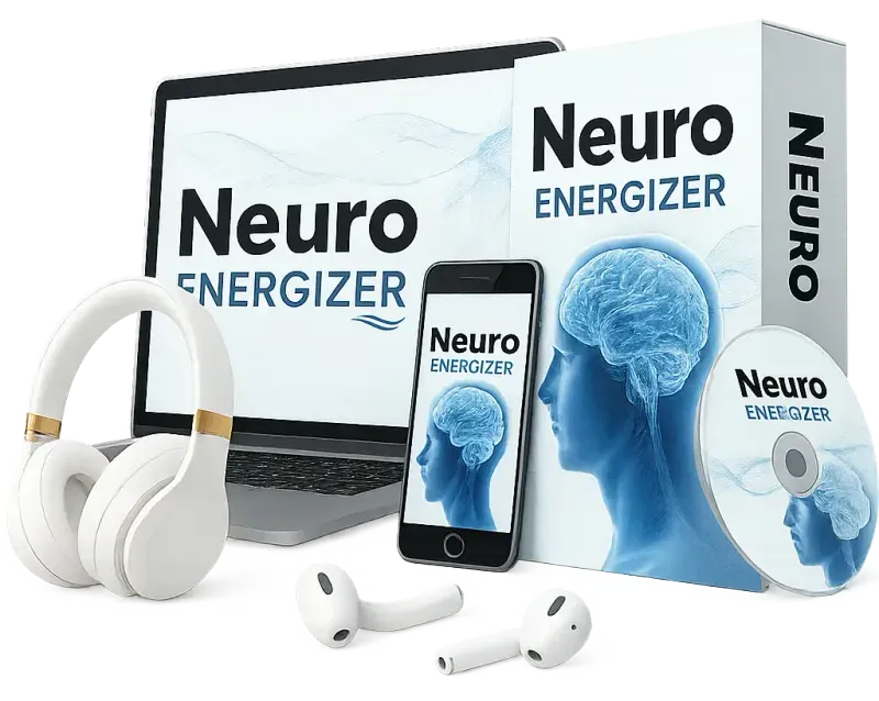 Brain waves and sound frequency visualization representing binaural beat therapy