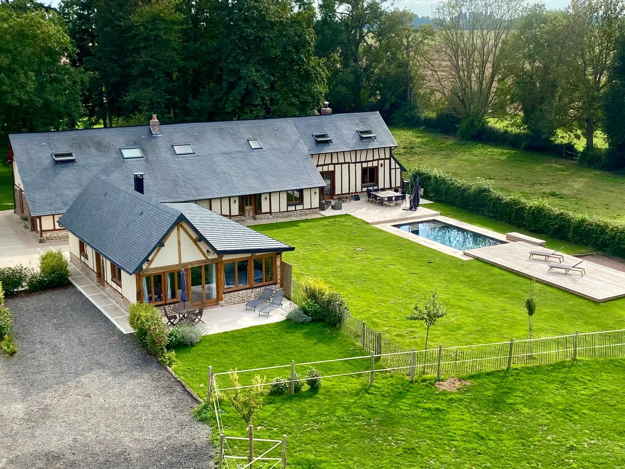domaine gite de l'epinay avec piscine chauffée