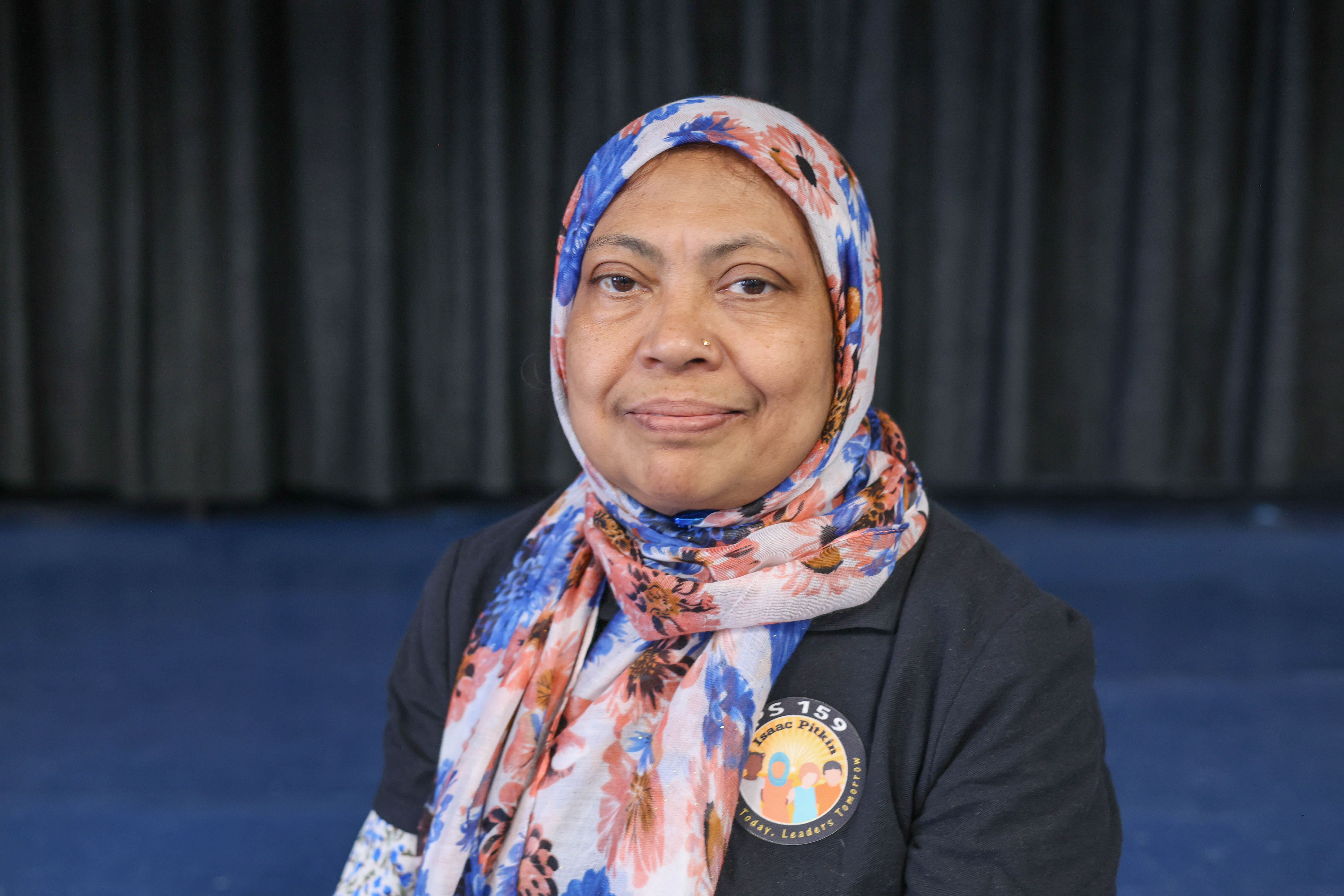 Hasna Salek staff member at PS 159 Isaac Pitkin School
