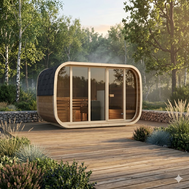 Sauna The Mist W1.2 en pleine nature