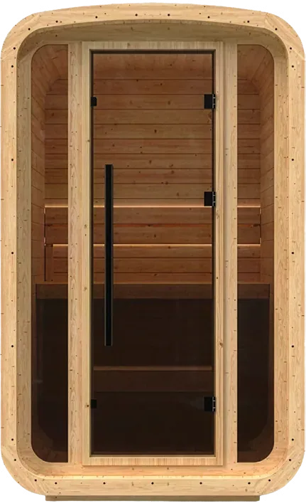 Sauna extérieur Mini Cube – Effervescence Savoie