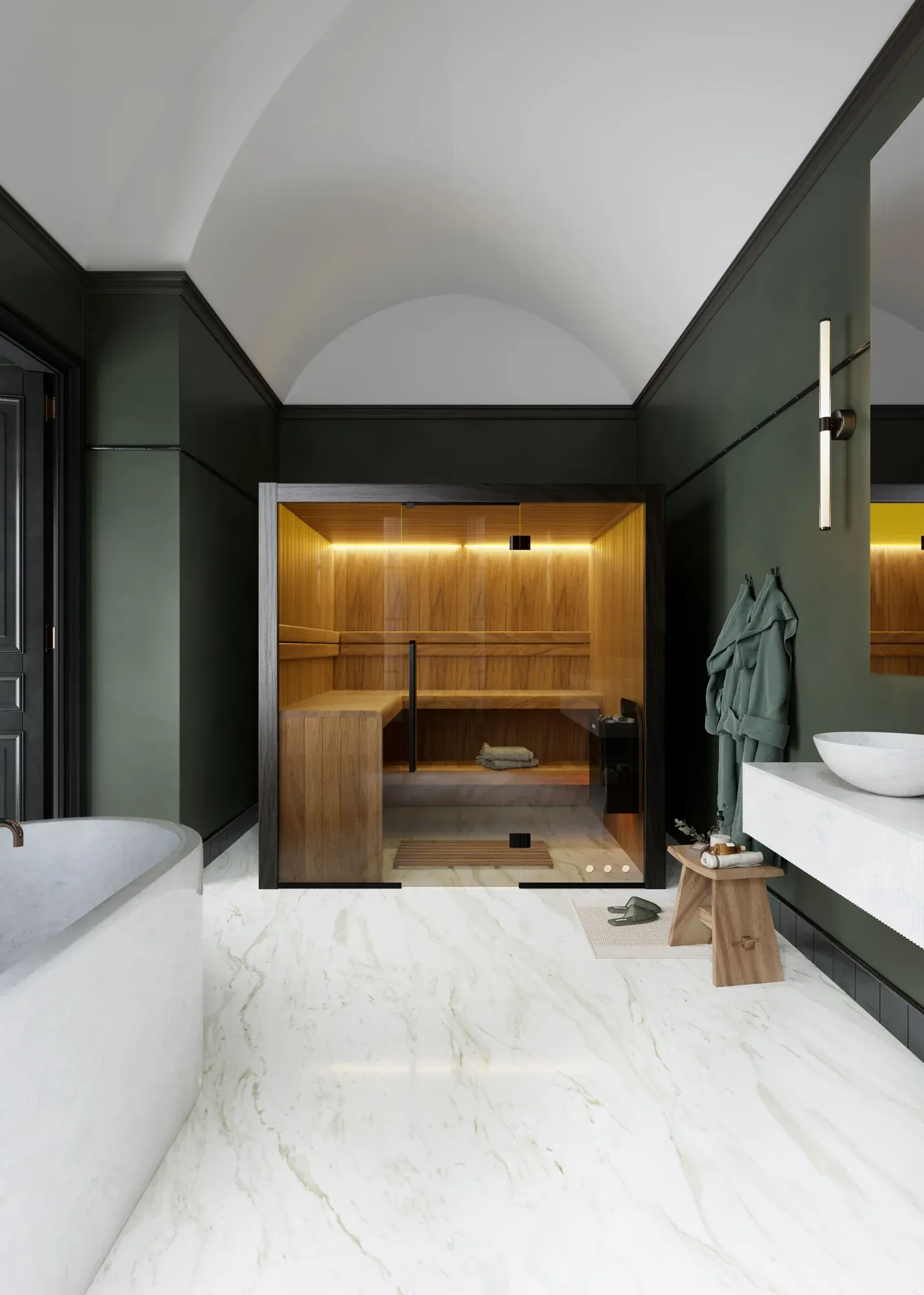 Sauna Traditionnel 210x