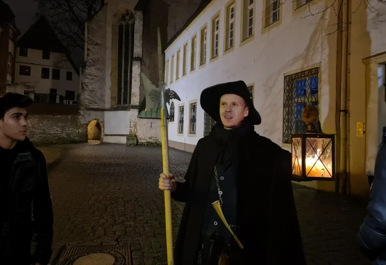 Bielefeld | Schauergeschichten vom Nachtwächter auf dem Klosterplatz
