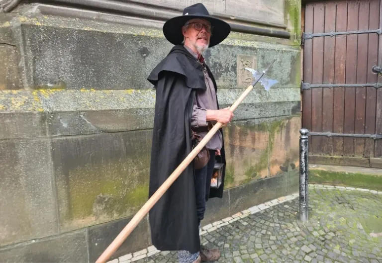 Münster | Am Aufgang zur Türmerstube der Lambertikirche