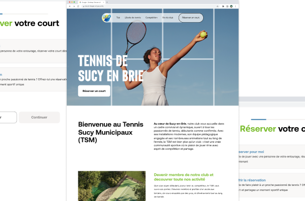 Refonte Tennis de sucy