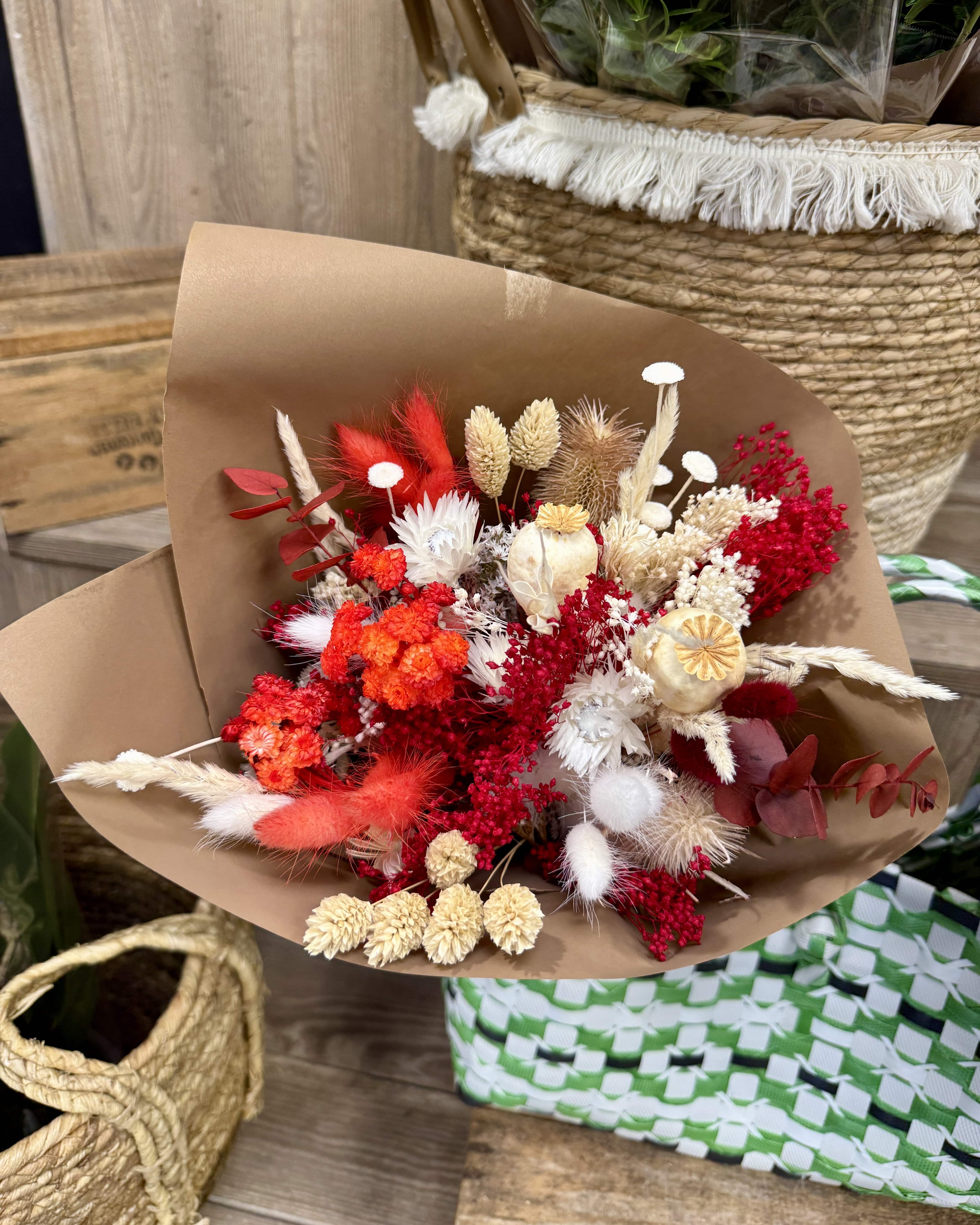 Bouquet de fleurs séchées ava