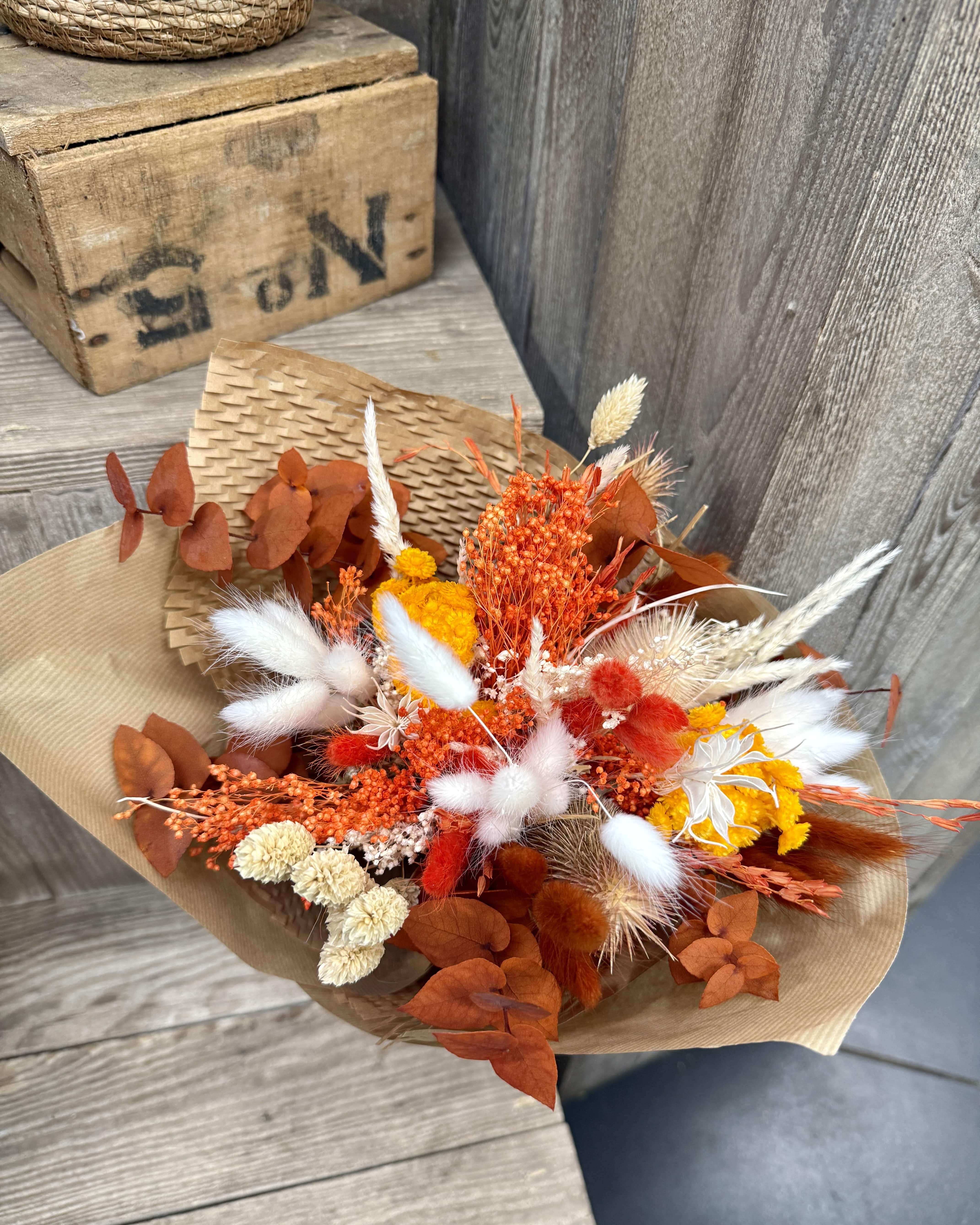 Bouquet de fleurs séchées valentina