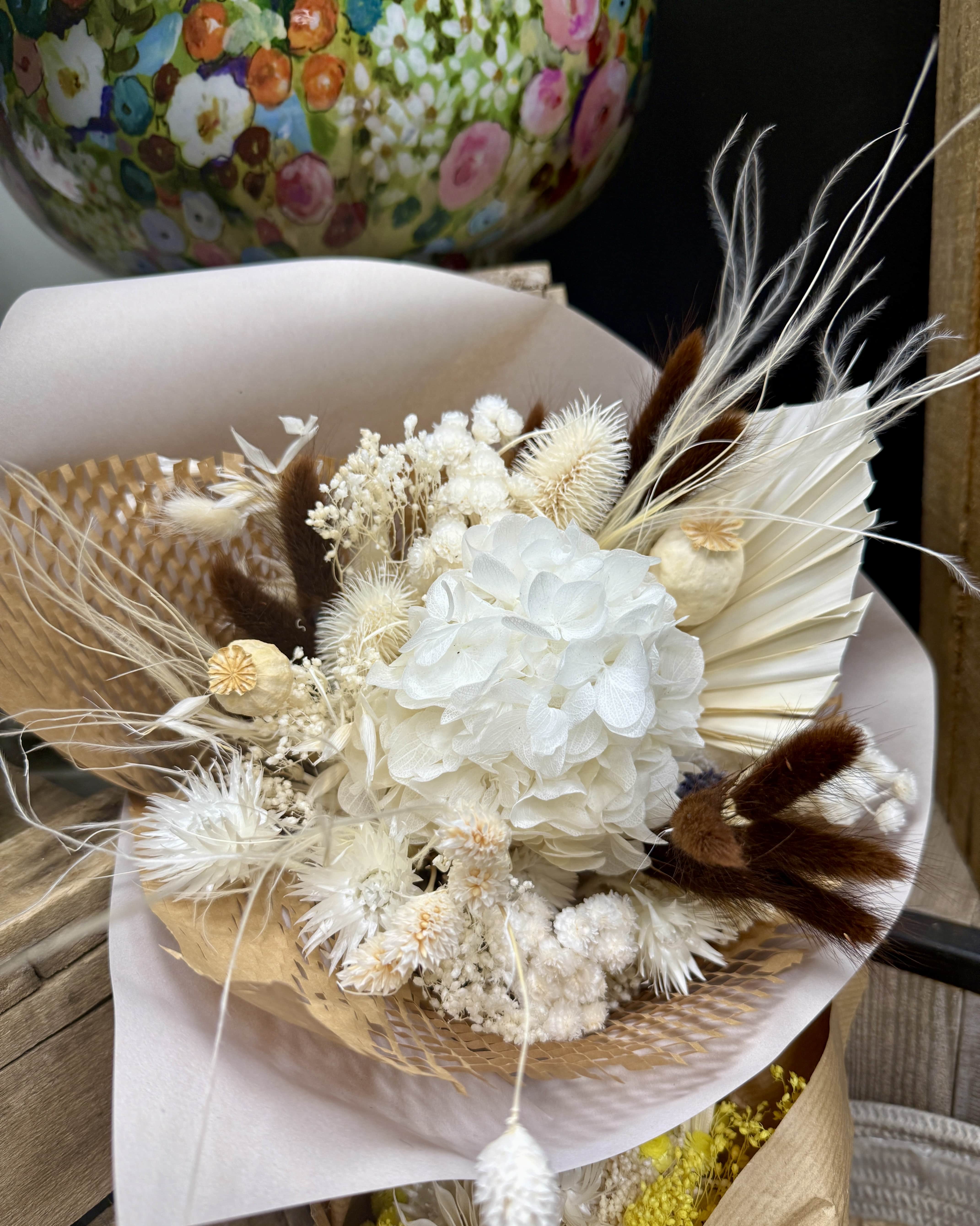 Bouquet de fleurs séchées fiona