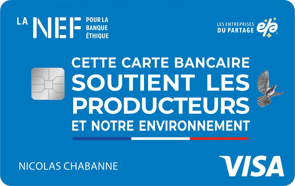 Carte bancaire solidaire