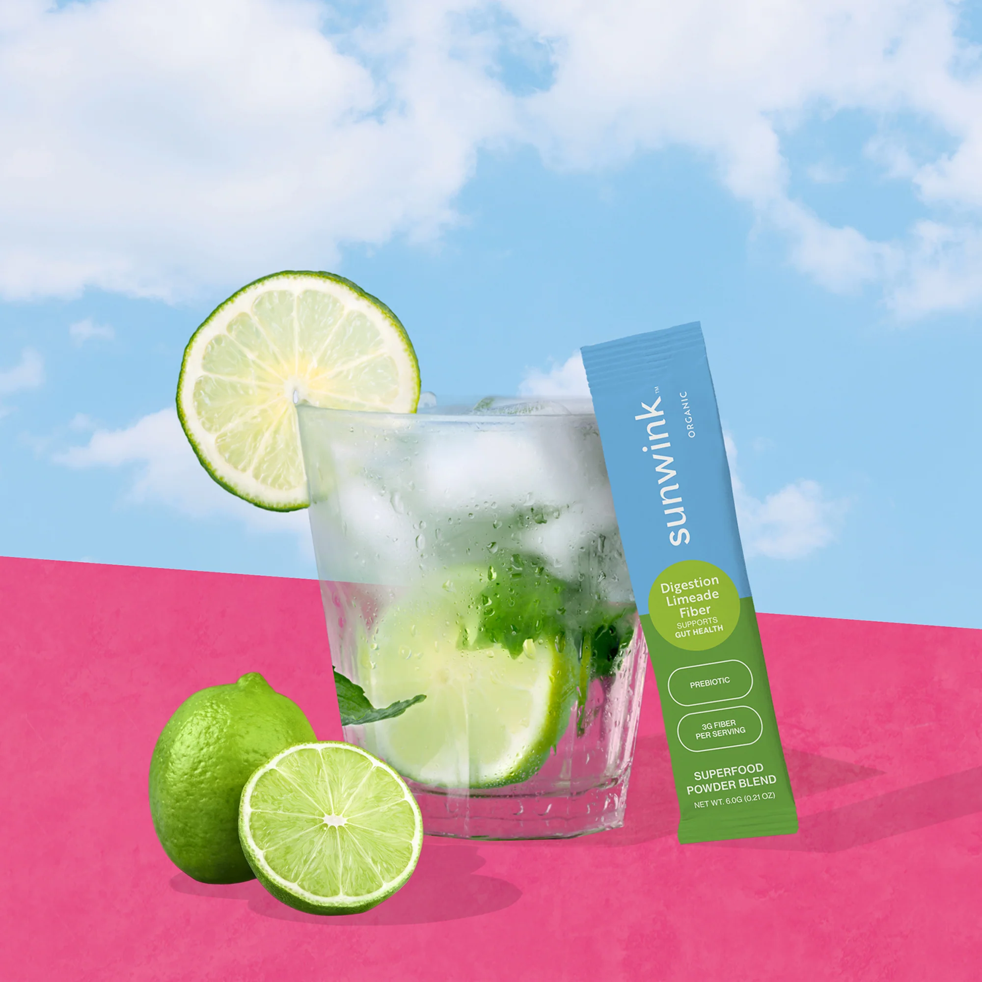 Digestion Limeade Fiber Powder