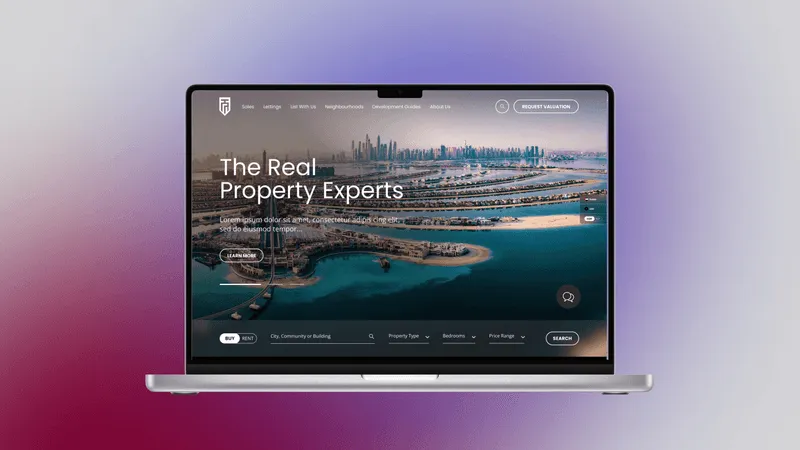 TRPE: Luxury Real Estate Broker – Website Revamp