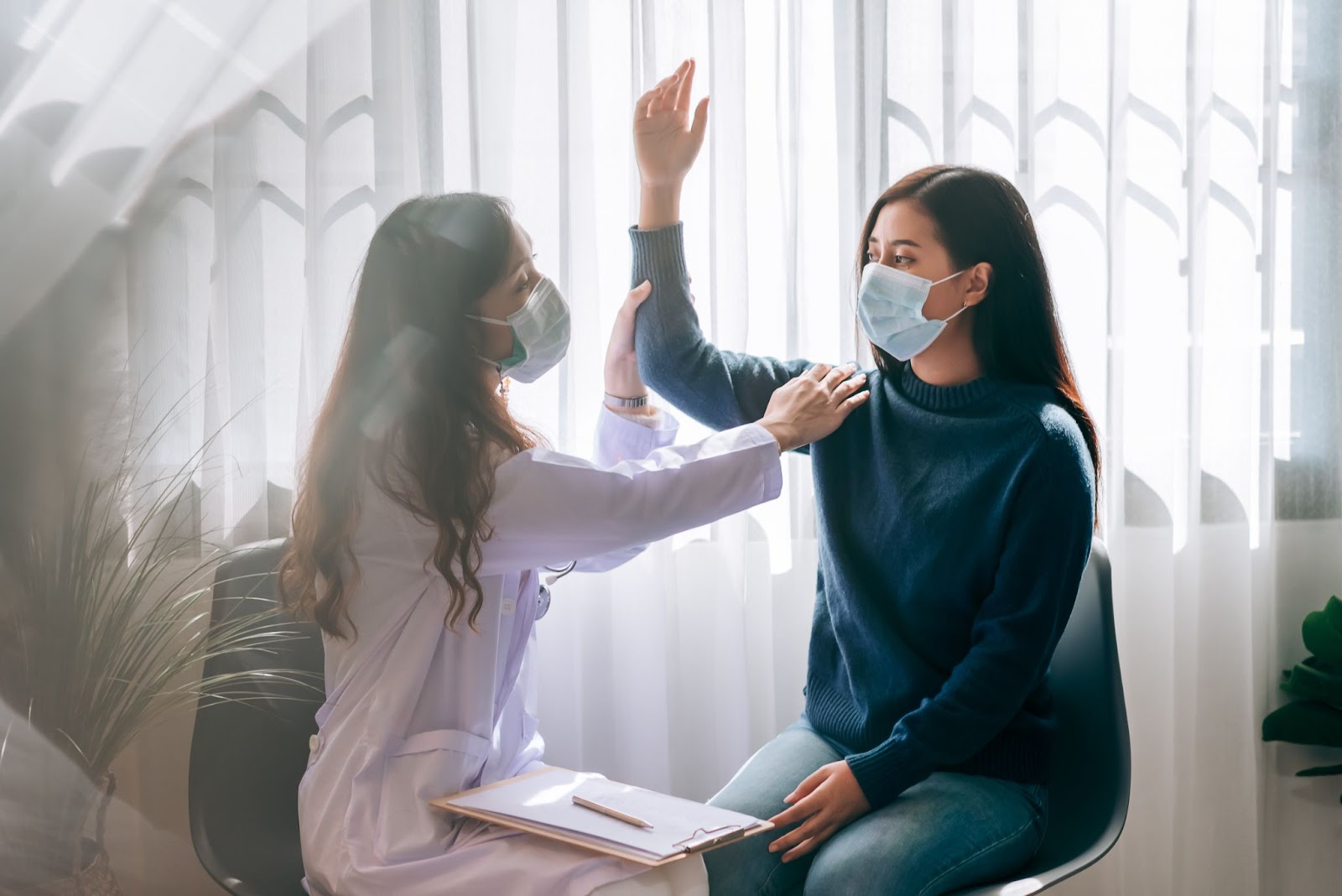 Human health and pharmaceutical marketing imagery representing CHM Communications' regulated healthcare campaigns