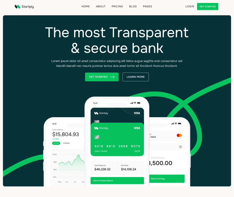 Startply X - Home V3 Page - Multi-Purpose Startup Webflow Template