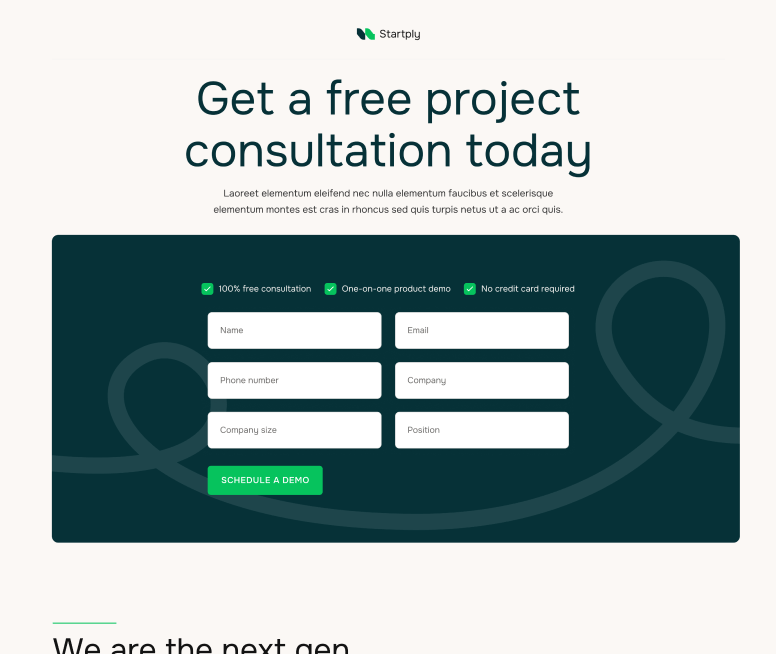 Startply X - Lading Page - Multi-Purpose Startup Webflow Template