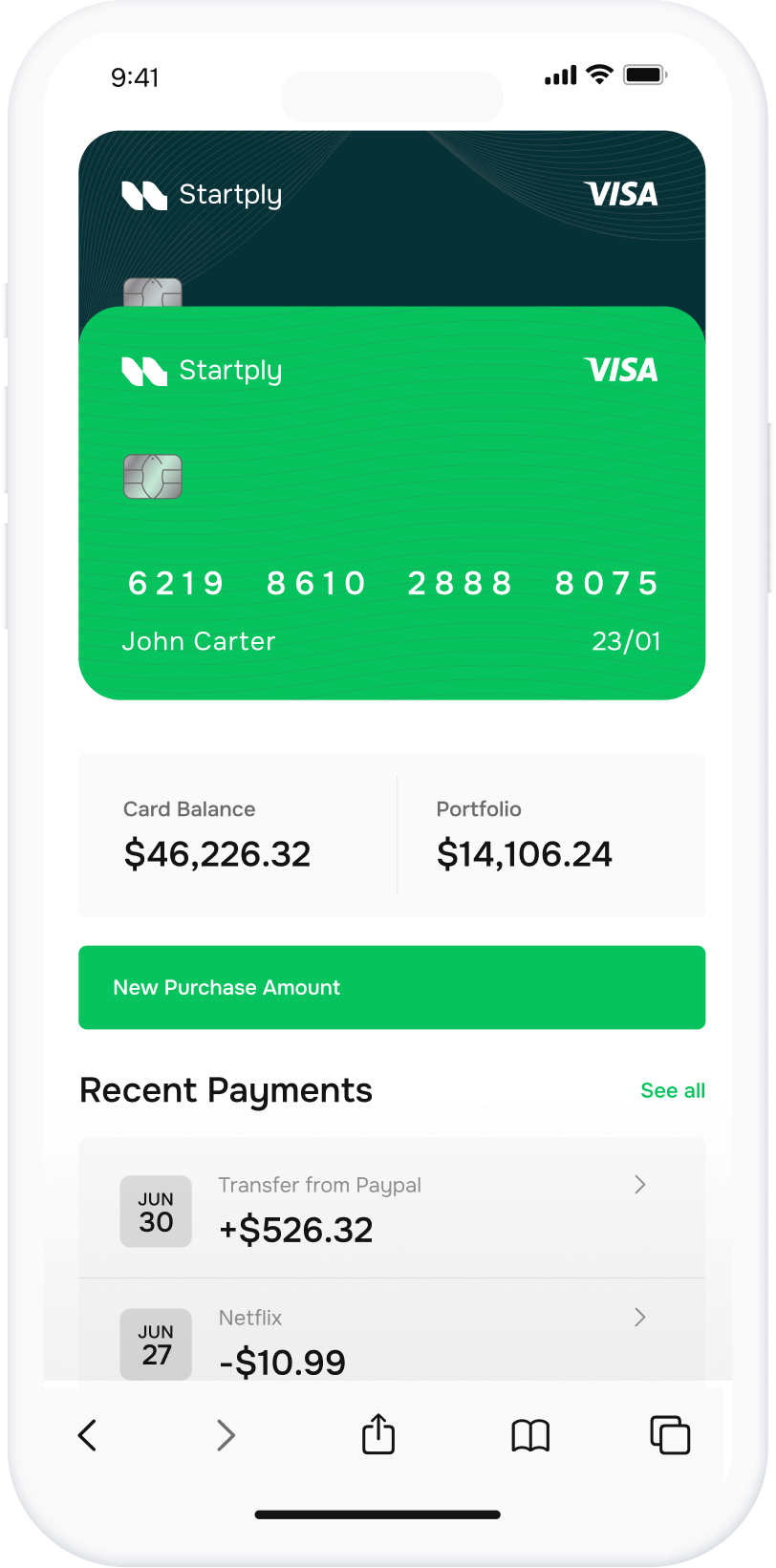 The Most Transparent & Secure Bank - Startply X Webflow Template