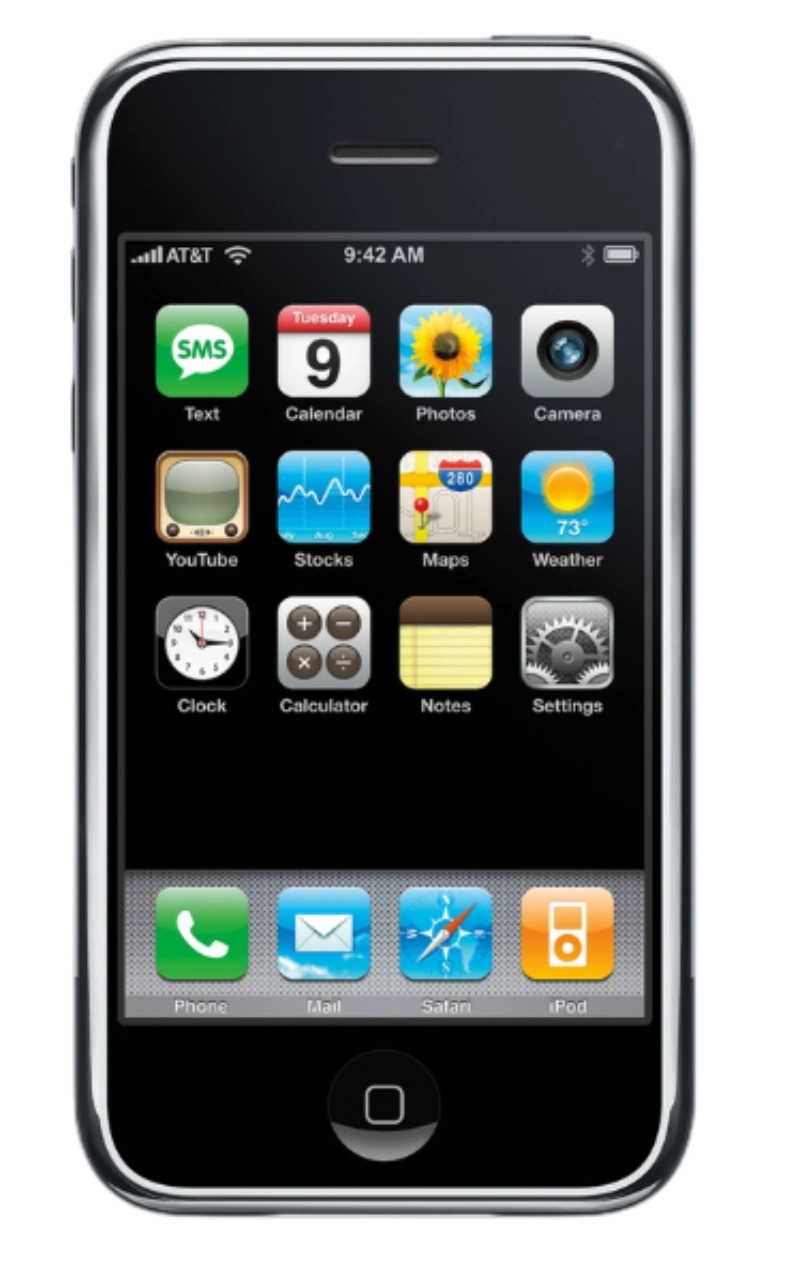 iPhone representing familiarity and simplicity