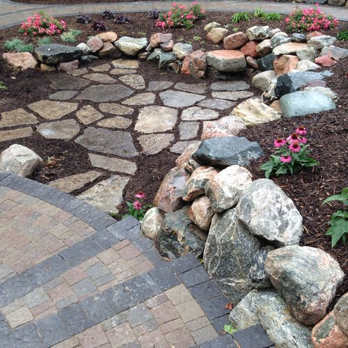 Custom Stonework & Hardscapes
