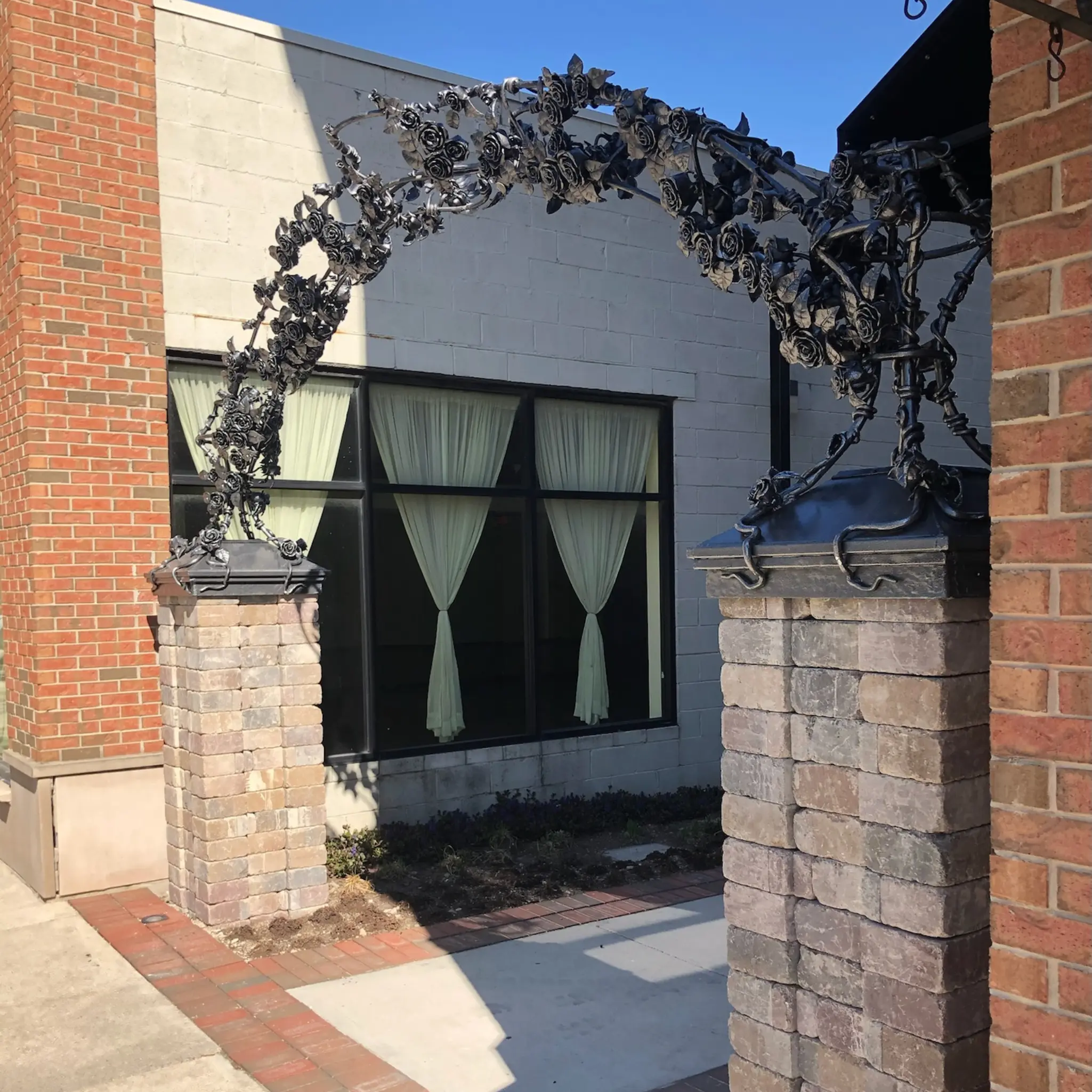 Forged Metal Structures & Sculptural Installations