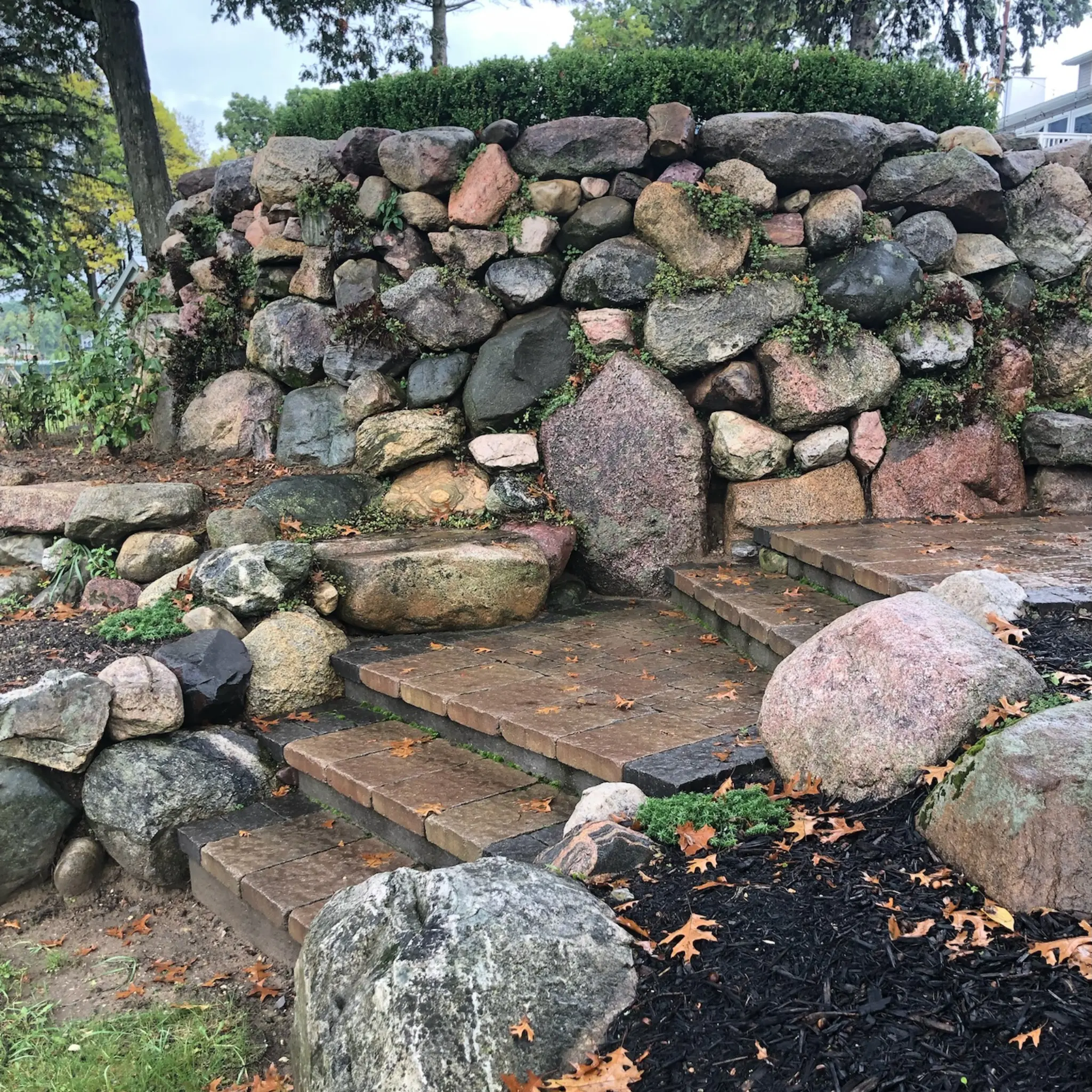 Garden Walls & Boulder Features