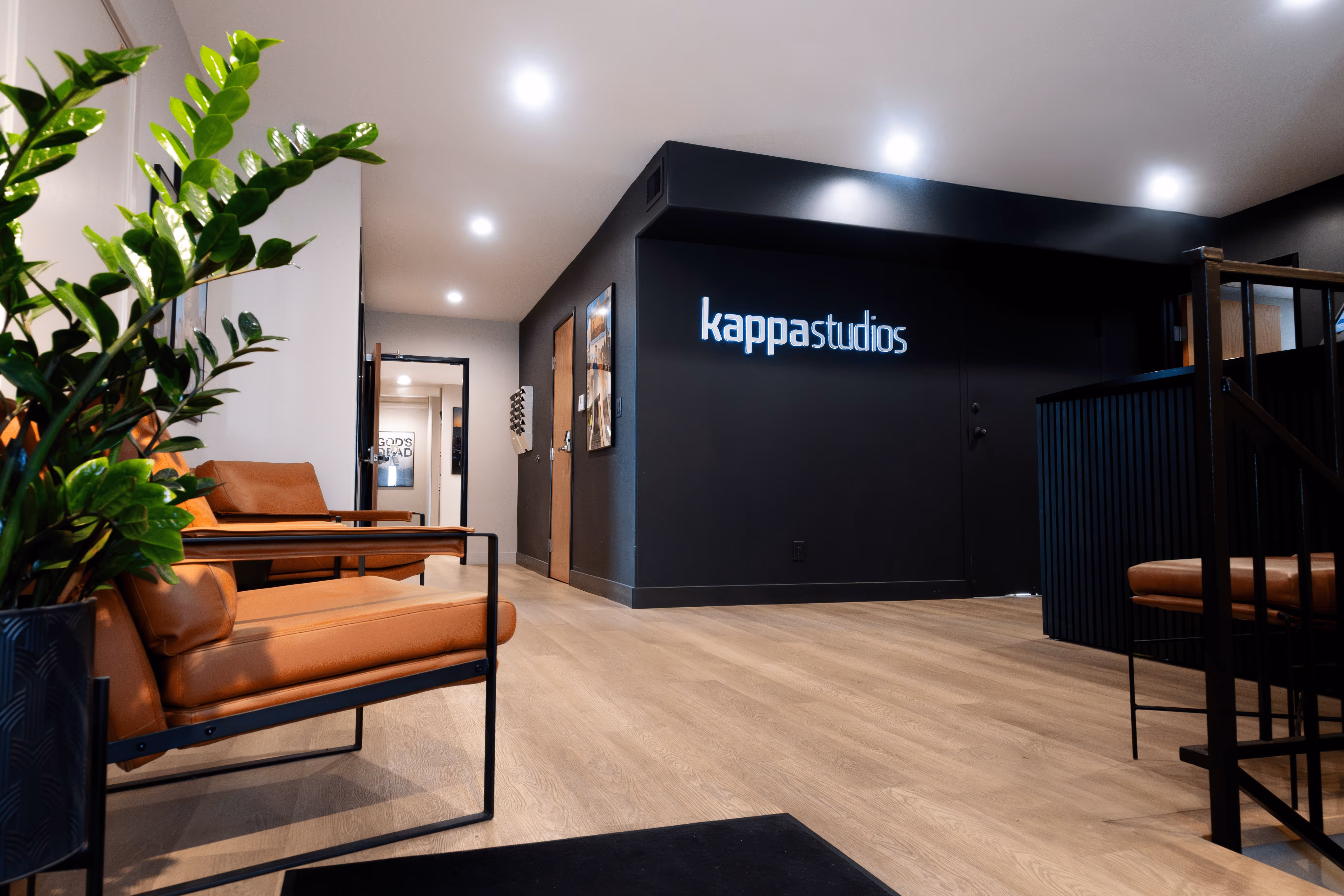 Inside lobby of Kappa Studios