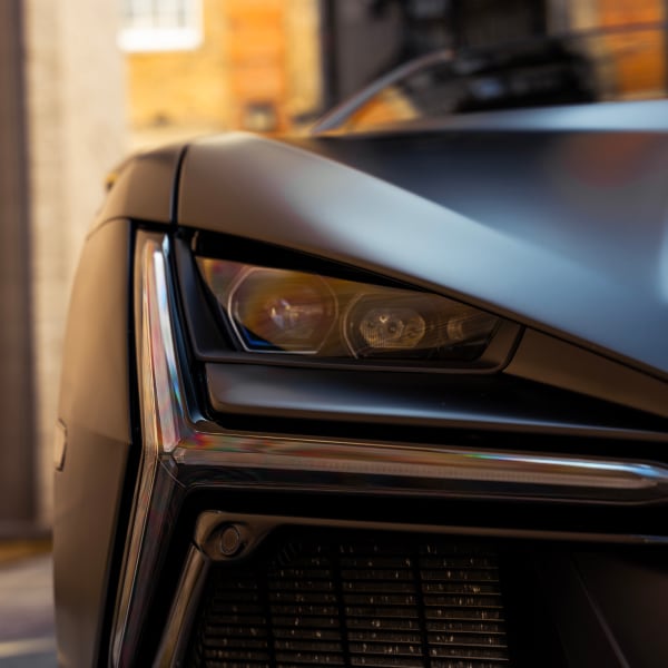 Red carpet arrival with a Lamborghini Revuelto, ideal for exclusive events