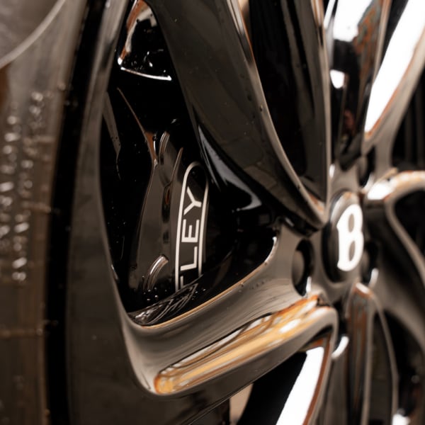 Bentley Continental GTC parked in London, offering a blend of elegance and power