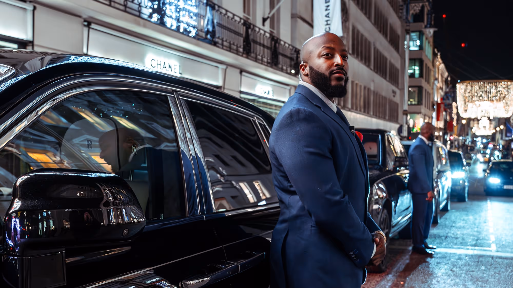 Discreet and secure chauffeur service with close protection specialists.