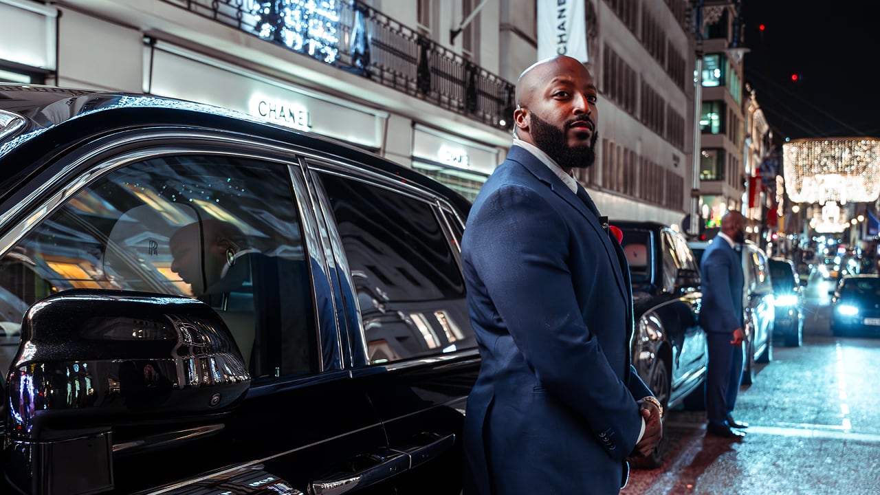 Discreet and secure chauffeur service with close protection specialists.