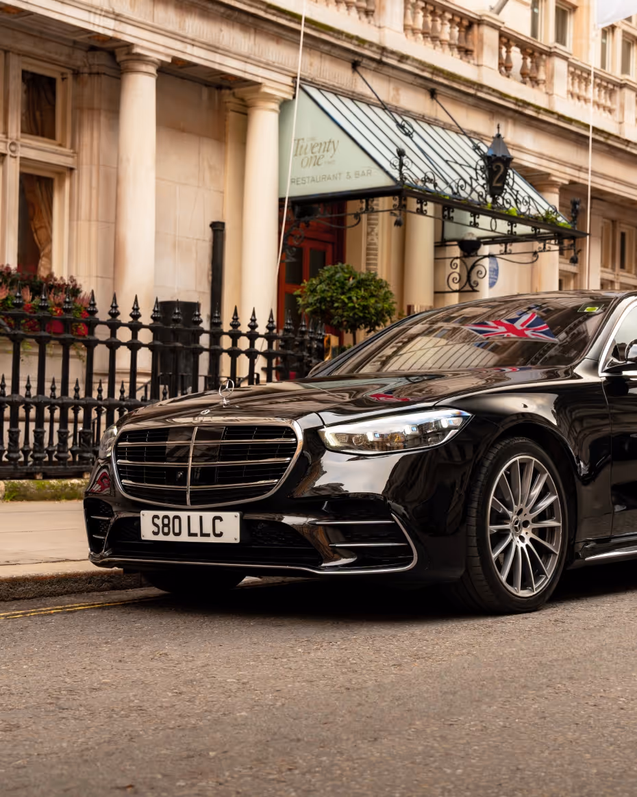 Mercedes S Class Chauffeur Hire for Wimbledon, Royal Ascot & Football Matches