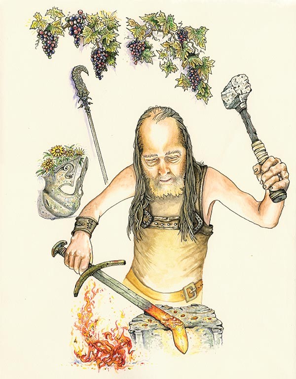 an illustration of the prophet Isaiah