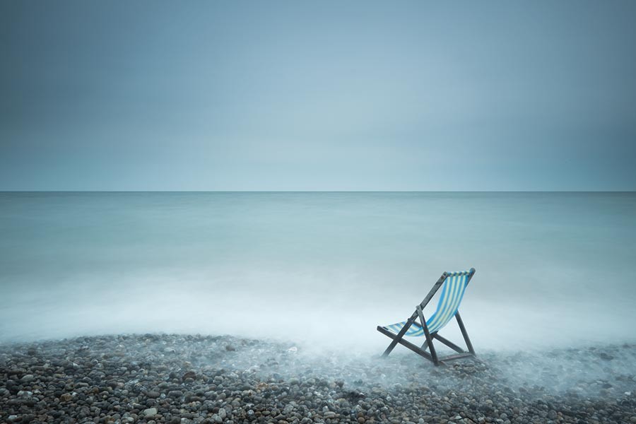 photograph of sea