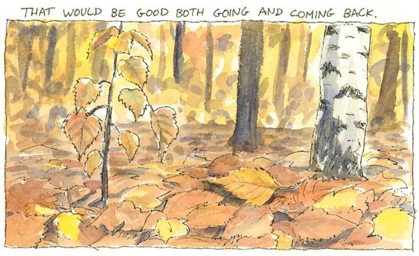 That would be good both going and coming back.