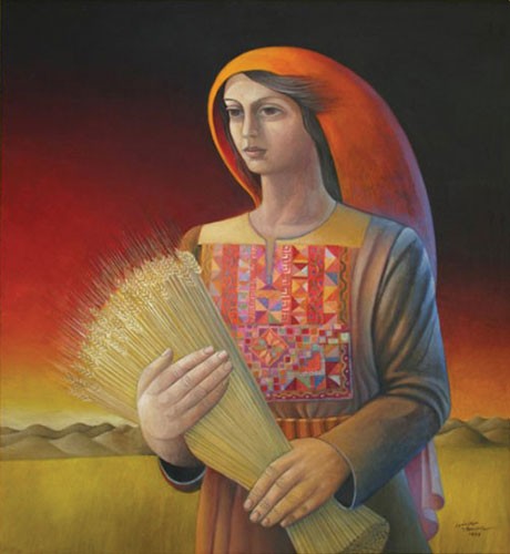 Suleiman Mansour, Untitled