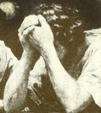 Eugene Burnand, Holy Saturday, detail of Peter