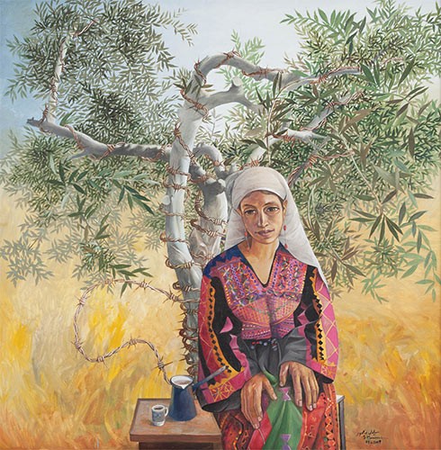 Suleiman Mansour, Quiet Morning