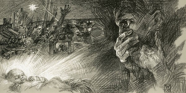 Christoph Wetzel, Untitled, charcoal, 2008
