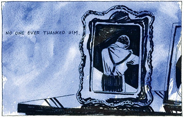 No one ever thanked him