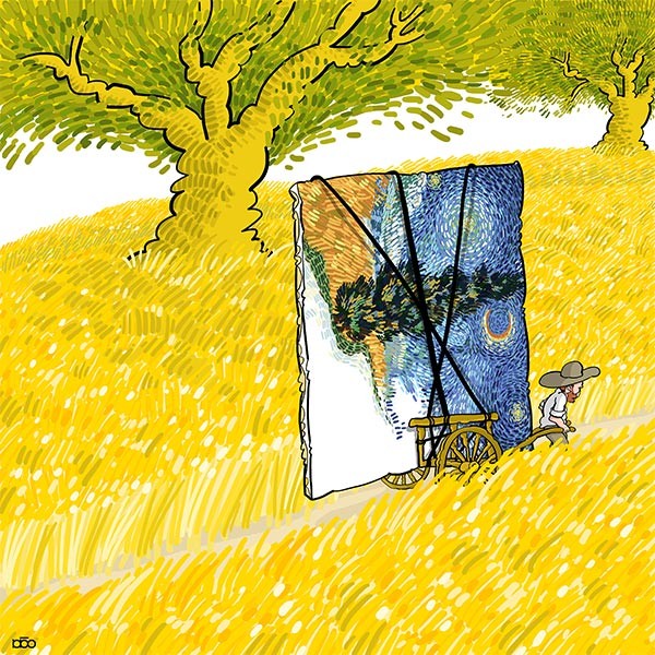 Artwork by Alireza Karimi Moghaddam