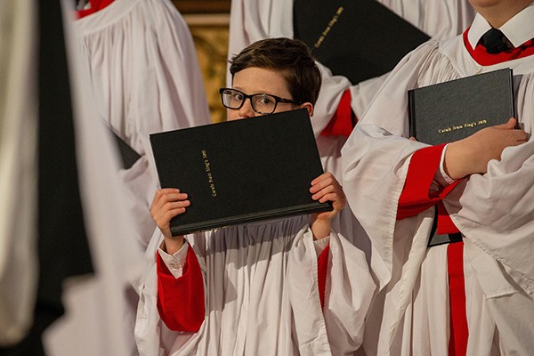 Choristers from King’s College Cambridge
