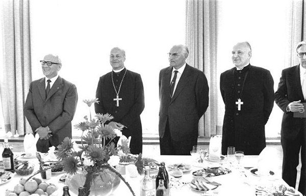 religious men standing in a row