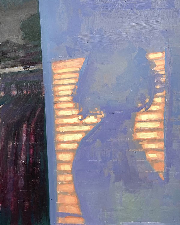 painting of a shadows on a wall
